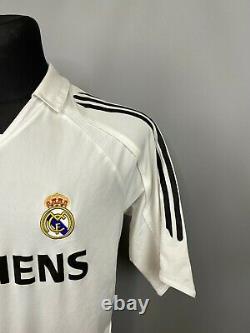 Real Madrid 2005 2006 Ronaldo Home Shirt Football Soccer Adidas Jersey Size L