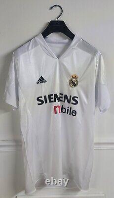 Real Madrid 2005 Authentic Home Jersey Ronaldo Medium