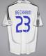 Real Madrid 2006/2007 Home Football Shirt Adidas Soccer Jersey #23 Beckham