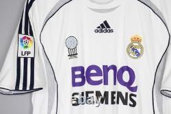 Real Madrid 2006/2007 Home Football Shirt Adidas Soccer Jersey #23 Beckham