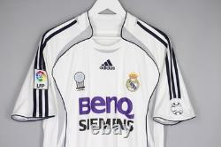 Real Madrid 2006/2007 Home Football Shirt Adidas Soccer Jersey #23 Beckham