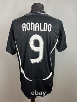 Real Madrid 2006 2007 Ronaldo Away Shirt Football Soccer Jersey Adidas Size L