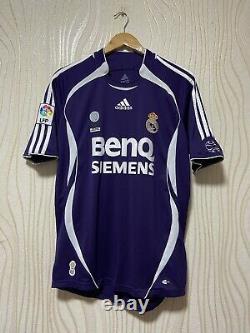 Real Madrid 2006 2007 Third Football Shirt Soccer Jersey Adidas 055226 Beckham