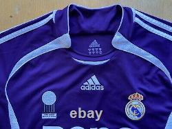Real Madrid 2006 2007 Third Football Shirt Soccer Jersey Adidas 055226 Beckham