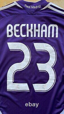 Real Madrid 2006 2007 Third Football Shirt Soccer Jersey Adidas 055226 Beckham