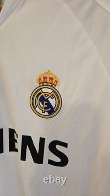 Real Madrid 2006 Zidane #5 long sleeve jersey