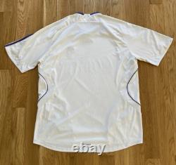 Real Madrid 2007 2008 Authentic Adidas Home Football Soccer Jersey Kit Size XL