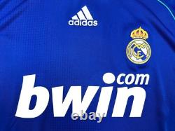 Real Madrid 2008 2009 Away Football Jersey Soccer Shirt Adidas Men's Size XL
