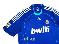 Real Madrid 2008 2009 Away Football Jersey Soccer Shirt Adidas Men's Size XL
