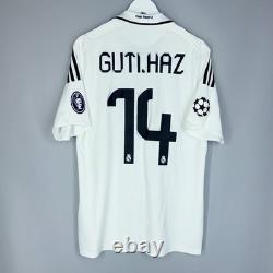 Real Madrid 2008 2009 Home Football Shirt Soccer Jersey Adidas #14 Guti Haz