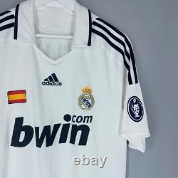 Real Madrid 2008 2009 Home Football Shirt Soccer Jersey Adidas #14 Guti Haz