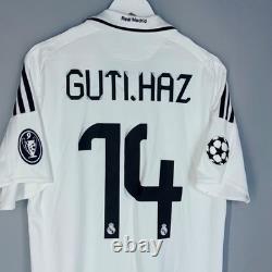 Real Madrid 2008 2009 Home Football Shirt Soccer Jersey Adidas #14 Guti Haz