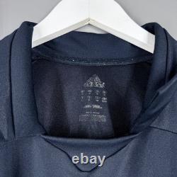 Real Madrid 2009 2010 Away Adidas Football Soccer Shirt Jersey Men #9 Ronaldo