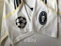 Real Madrid 2009 2010 Cup Champions League Home Football Shirt Jersey Adidas Ucl
