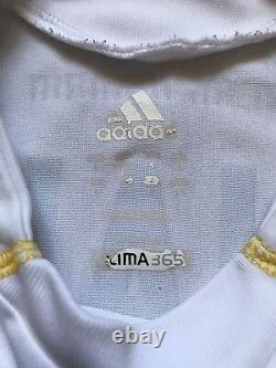 Real Madrid 2009 2010 Home Adidas Football Soccer Shirt Jersey Camiseta #9 Ronal