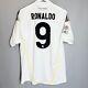 Real Madrid 2009 2010 Home Adidas Football Soccer Shirt Jersey Men #9 Ronaldo
