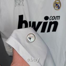 Real Madrid 2009 2010 Home Adidas Football Soccer Shirt Jersey Men #9 Ronaldo