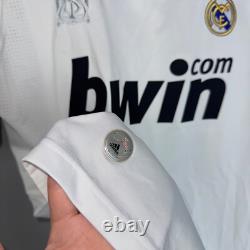 Real Madrid 2009 2010 Home Adidas Football Soccer Shirt Jersey Men #9 Ronaldo