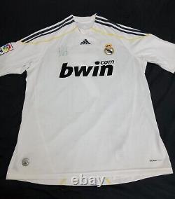 Real Madrid 2009/2010 Raul Gonzalez #7 Adidas Home Raúl Jersey Large L Shirt