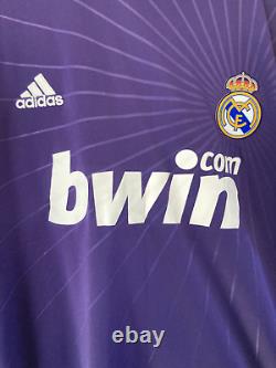 Real Madrid 2010/11 THIRD Soccer Jersey NO NAME/NUMBER Adidas Men's Size L UCL