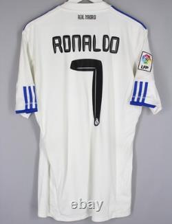 Real Madrid 2010/2011 Home Football Soccer Shirt Jersey Camiseta #7 Ronaldo