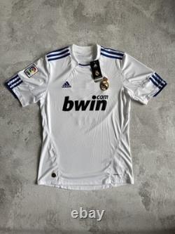 Real Madrid 2010 2011 Home Soccer Jersey #9 Ronaldo Adidas P96163 BNWT size M
