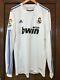 Real Madrid 2010-2011 Morata match used home Formotion player issue jersey