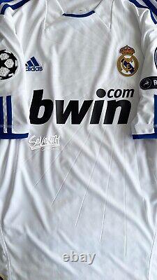 Real Madrid 2010 2011 Official Champions League Shirt Cristiano Ronaldo Jersey