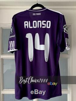 Real Madrid 2010 2013 3rd Kit Alonso Official (M) Shirt SS UCL Jersey