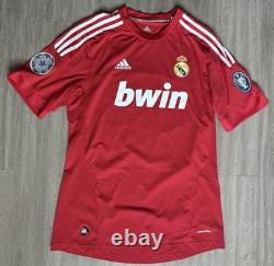 Real Madrid 2011-12 Third Jersey Adidas V13597 RONALDO #7 Sz Large Climacool