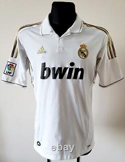 Real Madrid 2011 2012 Home football Adidas shirt #7 Ronaldo size Large Adult