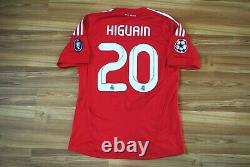 Real Madrid 2011-2012 Third CL Football Shirt Jersey Adidas #20 Higuain Medium