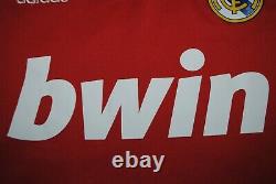 Real Madrid 2011-2012 Third CL Football Shirt Jersey Adidas #20 Higuain Medium