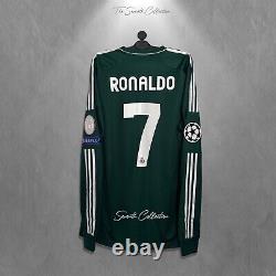 Real Madrid 2012/13 3rd Match Shirt Ronaldo Champions League Player Issue Jersey