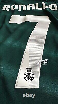 Real Madrid 2012/13 3rd Match Shirt Ronaldo Champions League Player Issue Jersey
