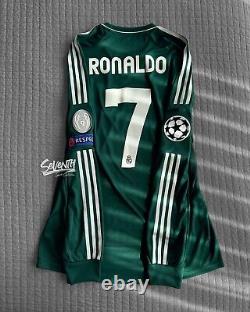Real Madrid 2012/13 3rd Match Shirt Ronaldo Champions League Player Issue Jersey