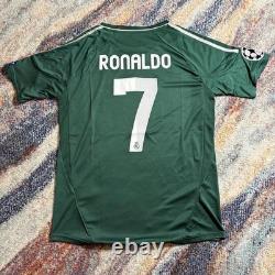 Real Madrid 2012-13 Third Jersey Green Bwin Adidas Mens Size L Champions League