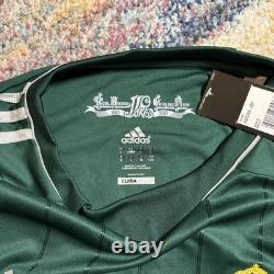 Real Madrid 2012-13 Third Jersey Green Bwin Adidas Mens Size L Champions League