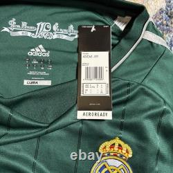Real Madrid 2012-13 Third Jersey Green Bwin Adidas Mens Size L Champions League