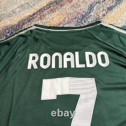 Real Madrid 2012-13 Third Jersey Green Bwin Adidas Mens Size L Champions League