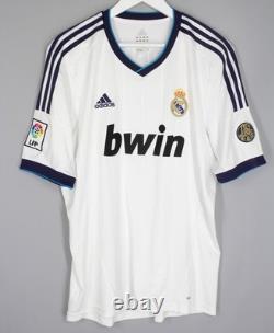 Real Madrid 2012 2013 Home Football Shirt Jersey #7 Ronaldo Camiseta Adidas L