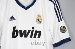 Real Madrid 2012 2013 Home Football Shirt Jersey #7 Ronaldo Camiseta Adidas L