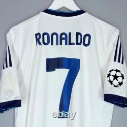 Real Madrid 2012 2013 Home Football Shirt Jersey #7 Ronaldo Camiseta Adidas L