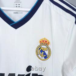 Real Madrid 2012 2013 Home Football Shirt Jersey #7 Ronaldo Camiseta Adidas M