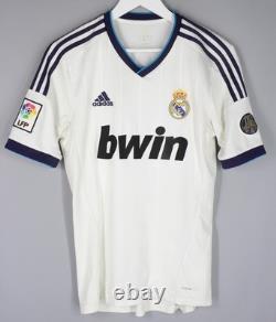 Real Madrid 2012 2013 Home Football Shirt Jersey #7 Ronaldo Camiseta Adidas S