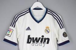 Real Madrid 2012 2013 Home Football Shirt Jersey #7 Ronaldo Camiseta Adidas S