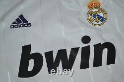 Real Madrid 2012/2013 Home Football Shirt Jersey Camiseta Size M Long Sleeve