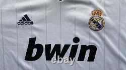 Real Madrid 2012 2013 Home Football Shirt Soccer Jersey Long Sleeve Adidas W4176