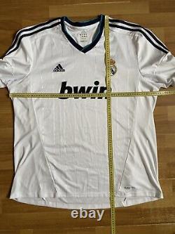 Real Madrid 2012 2013 Home Football Shirt Soccer Jersey Long Sleeve Adidas W4176
