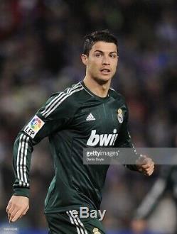 Real Madrid 2012 2013 (L) Match Issue Shirt Ronaldo Long Sleeve Player Jersey
